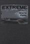 Camiseta Extreme Menino Estampa Frontal Cinza - Marca Extreme