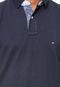 Camisa Polo Tommy Hilfiger Logo Azul-Marinho - Marca Tommy Hilfiger