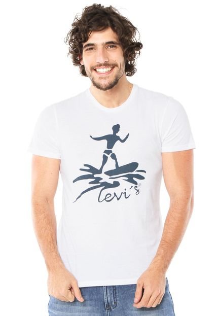 Camiseta Levi´s Basic Branca - Marca Levis