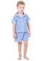Pijama Infantil algodão Boy Azul - Marca Ecoeplay