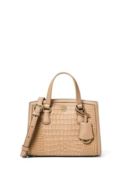 Bolsa Tiracolo Chantal Pequena De Couro 32F3g7cc0l222 - Marca Michael Kors