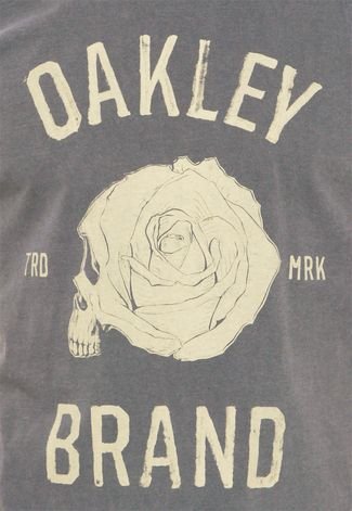 Camiseta Oakley Rosebone Cinza