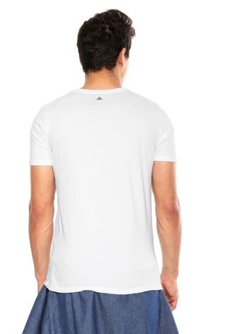 Camiseta Redley Estampa Branco