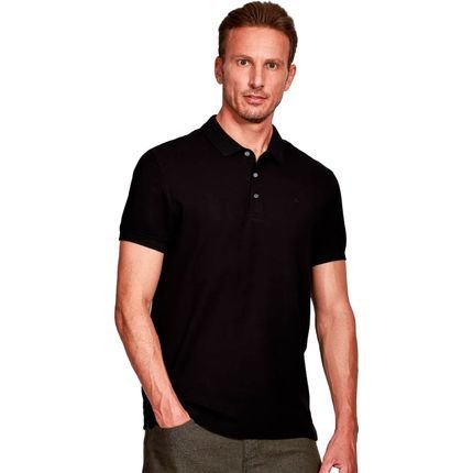 Camisa Polo Aramis Basic Piquet Ve25a Preto Masculino - Marca Aramis