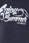 Camiseta Mr. Kitsch Enjoy Summer Azul - Marca MR. KITSCH