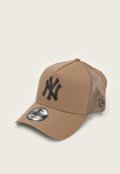 Boné Aberto New Era Aba Curva 940 New York Yankees Mlb Bege - Marca New Era