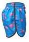 Kit 2 Short Bermuda Feminino Relaxado Tactel Flamingo e Beer - Marca Relaxado