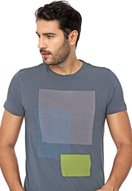 Camiseta Aramis Block Color Azul - Marca Aramis