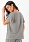 Blusa Em Malha De Viscose Preto Quintess - Marca Quintess