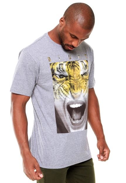 Camiseta Blunt Tiger Scream Cinza - Marca Blunt
