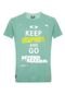 Camiseta Oakley Especial Mod Keep Inspired Spruce Verde - Marca Oakley