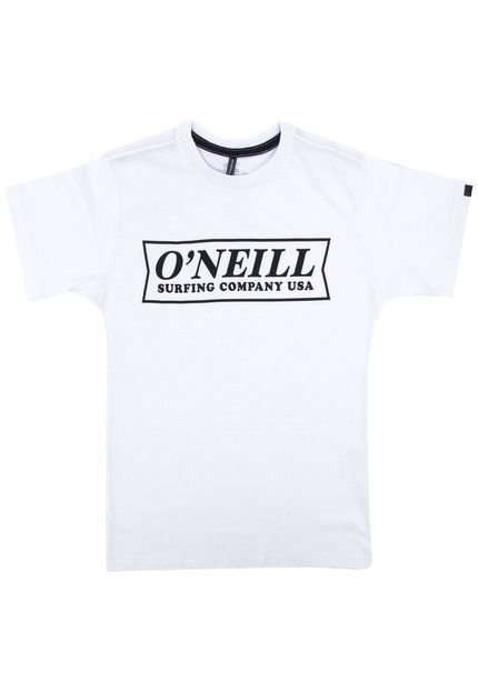 Camiseta Oneill Manga Curta Menino Branca - Marca Oneill