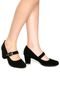 Scarpin DAFITI SHOES Boneca Preto - Marca DAFITI SHOES