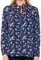 Camisa Fiya Lady Estampada Azul - Marca Fiya Lady