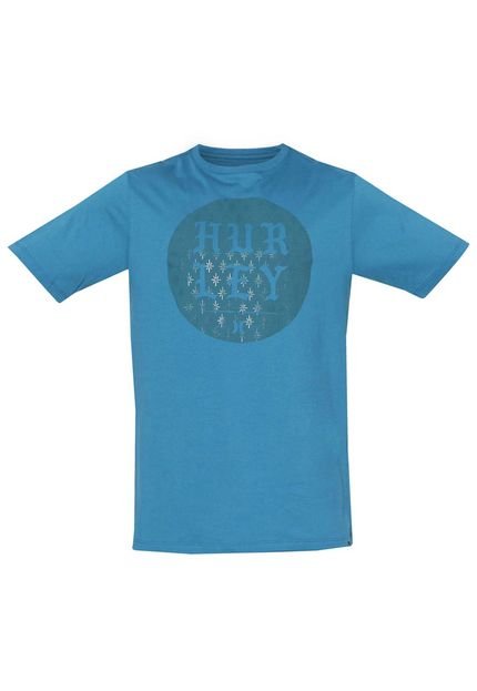 Camiseta Manga Curta Hurley Savage Circle Azul - Marca Hurley