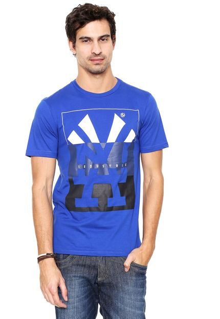 Camiseta Industrie NYLA Azul - Marca Industrie