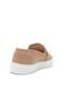 Slip On DAFITI SHOES Textura Bege - Marca DAFITI SHOES