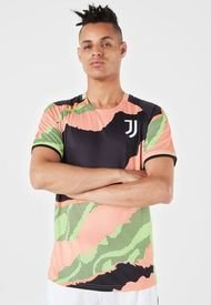 Camiseta Negro-Salmón-Verde Juventus FC