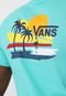 Camiseta Vans Vintage Beach Ss Verde - Marca Vans