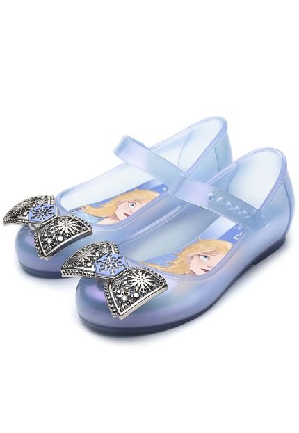 Sapatilha Frozen Power Glam Menina Azul - Marca Grendene Kids