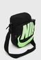 Bolsa Nike Sportswear Heritage Smit 2.0 Gfx Preto/Verde - Marca Nike Sportswear