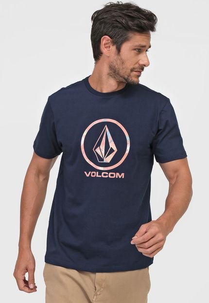 Camiseta Volcom Pattern Fill Azul-Marinho - Marca Volcom