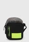 Bolsa Starter Shoulder Bag Fluor Preto/Cinza - Marca S Starter