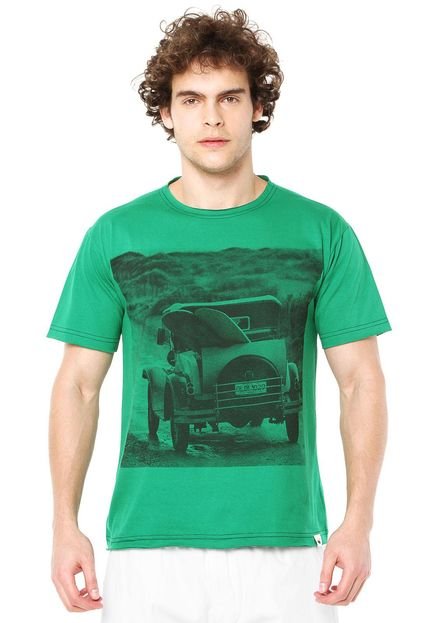Camiseta FiveBlu Car Verde - Marca FiveBlu