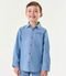 Camisa Jeans Infantil Masculina Trick Nick Cinza - Marca Trick Nick