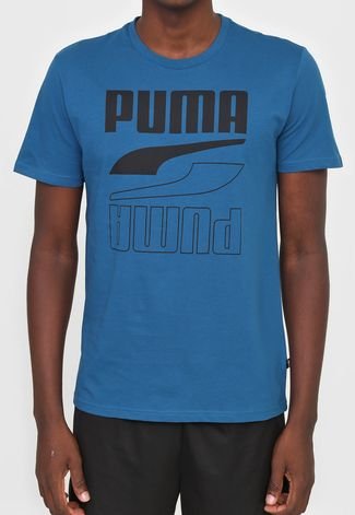 Camiseta Puma Rebel Azul