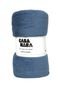 Manta Casal Kacyumara Casamara Blanket 180x220cm Azul - Marca Kacyumara