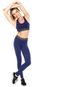 Legging Colcci Fitness Texturizada Azul - Marca Colcci Fitness