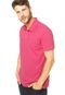 Camisa Polo Ellus 2ND Floor Reta Rosa - Marca 2ND Floor