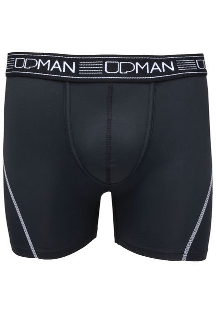 Cueca Upman Boxer Pespontos Preta - Marca Upman