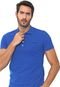 Camisa Polo Diesel Reta Heal-broken Azul - Marca Diesel