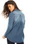 Camisa Jeans Lança Perfume Slim Azul - Marca Lança Perfume