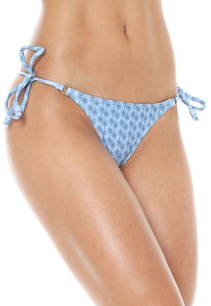 Calcinha CIA.MARITIMA String Estampada Azul - Marca CIA.MARITIMA