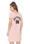 Vestido Billabong Estampa Costas Rosa - Marca Billabong