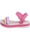 Sandália Infantil Tininha Flatform Tiras Coloridas Pink - Marca TININHA