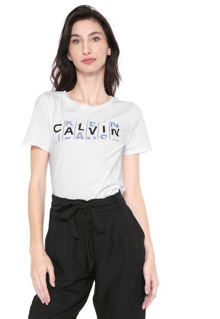 Blusa Calvin Klein Jeans Move Branca - Marca Calvin Klein Jeans