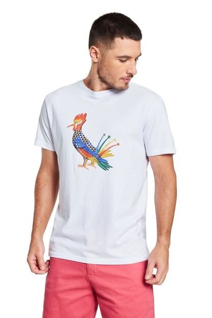 Camiseta Estampa Pica Pau Galo Madrugada Reserva Branco - Marca Reserva