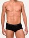 Cuecas Calvin Klein Underwear Brief Cotton Rib Preta Pack 3UN - Marca Calvin Klein