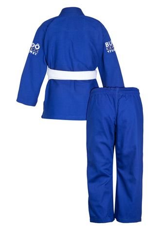 Kimono Budô Brasil Judô/Jiu-Jítsu Premium Azul Infantil