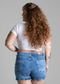Shorts Jeans Sawary Plus Size - 276154 - Azul - Sawary - Marca Sawary