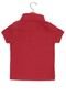 Camisa Polo Aleatory Menino Vermelho - Marca Aleatory