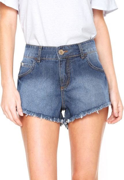 Short Jeans Colcci Reto Tomboy Azul - Marca Colcci