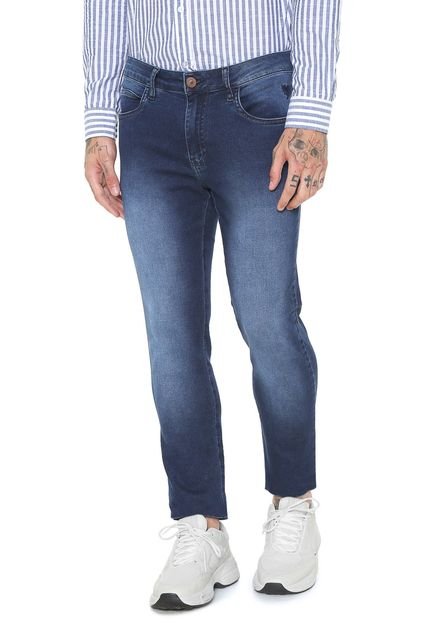 Calça Jeans Cavalera Slim Five Pockets Azul - Marca Cavalera
