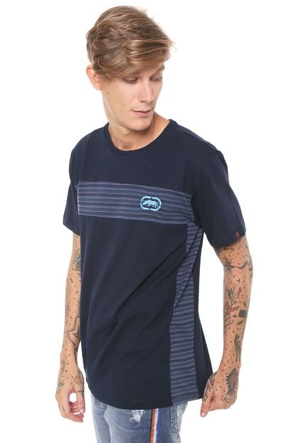 Camiseta Ecko Estampada Azul-marinho - Marca Ecko Unltd