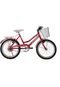 Bicicleta Aro 20 Nature com Cestão Vermelha Athor Bikes - Marca Athor Bikes