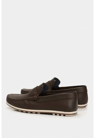Mocasines Driver Houston De Cuero Para Hombre Efecto Envejecido